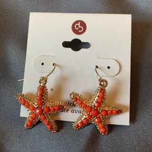 Starfish earrings